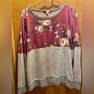 Boutique long sleeve shirt